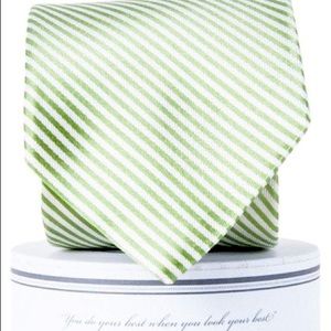 NEW Collared Greens Green Stripes Necktie